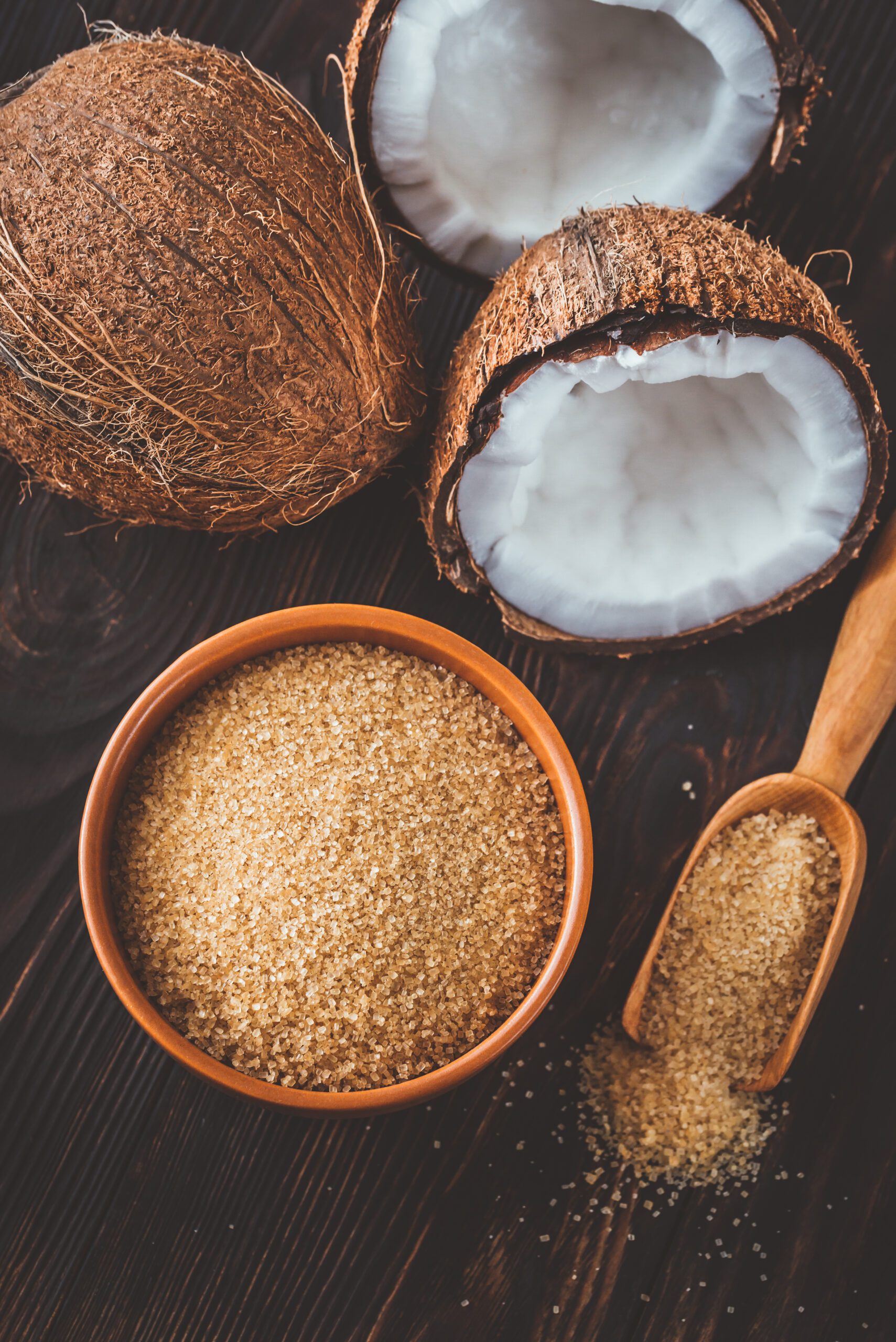 coconut sugar and coconut palm sugar